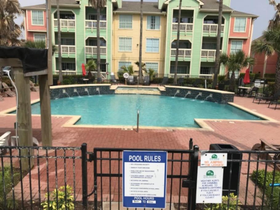 加尔维斯敦Oceanfront At The Dawns公寓 外观 照片